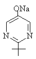 2-(1,1-二甲基乙基)-5-嘧啶醇钠盐溶液
